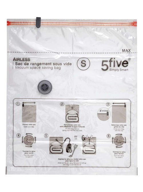 Housse de rangement sous-vide Taille S - Kiabi Housse de rangement sous-vide Taille S - Kiabi