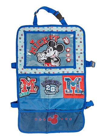 Housse de siège auto Disney Mickey Mouse Organiseur de rangement