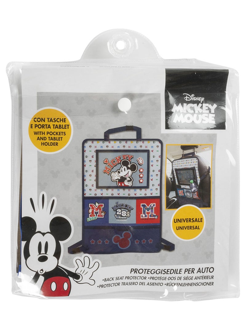 Housse de siège auto Disney Mickey Mouse Organiseur de rangement Bleu - Kiabi