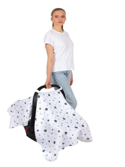 Housse de siège auto IMPRIME MOUSSELINE - Kiabi