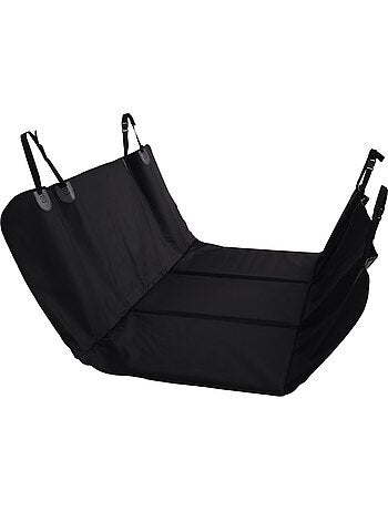 Housse de Siège Auto pour Chien Protection Banquette arrière noir