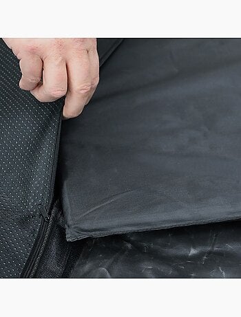 Housse de Siège Auto pour Chien Protection Banquette arrière noir