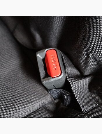 Housse de Siège Auto pour Chien Protection Banquette arrière noir