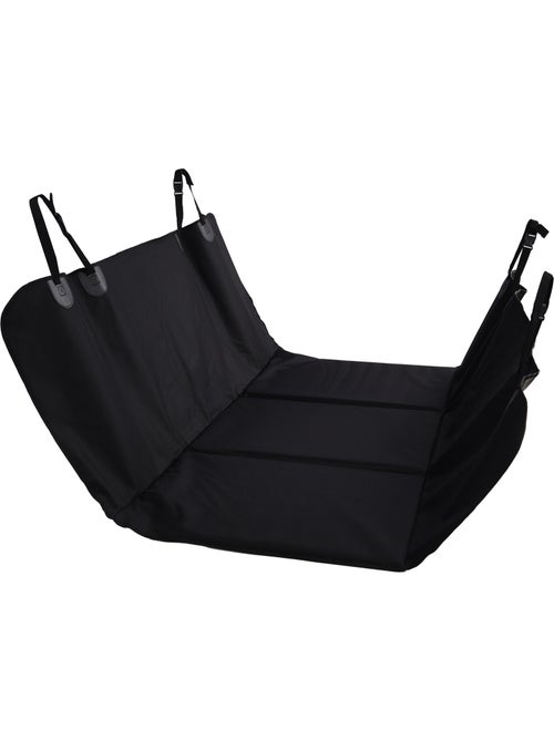 Housse de Siège Auto pour Chien Protection Banquette arrière noir - Kiabi
