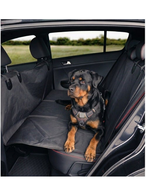 Housse de Siège Auto pour Chien Protection Banquette arrière noir - Kiabi