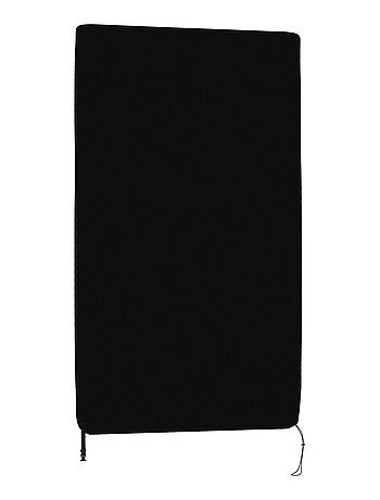 Housse de table de ping-pong avec fermeture éclair anti-UV imperméable noir