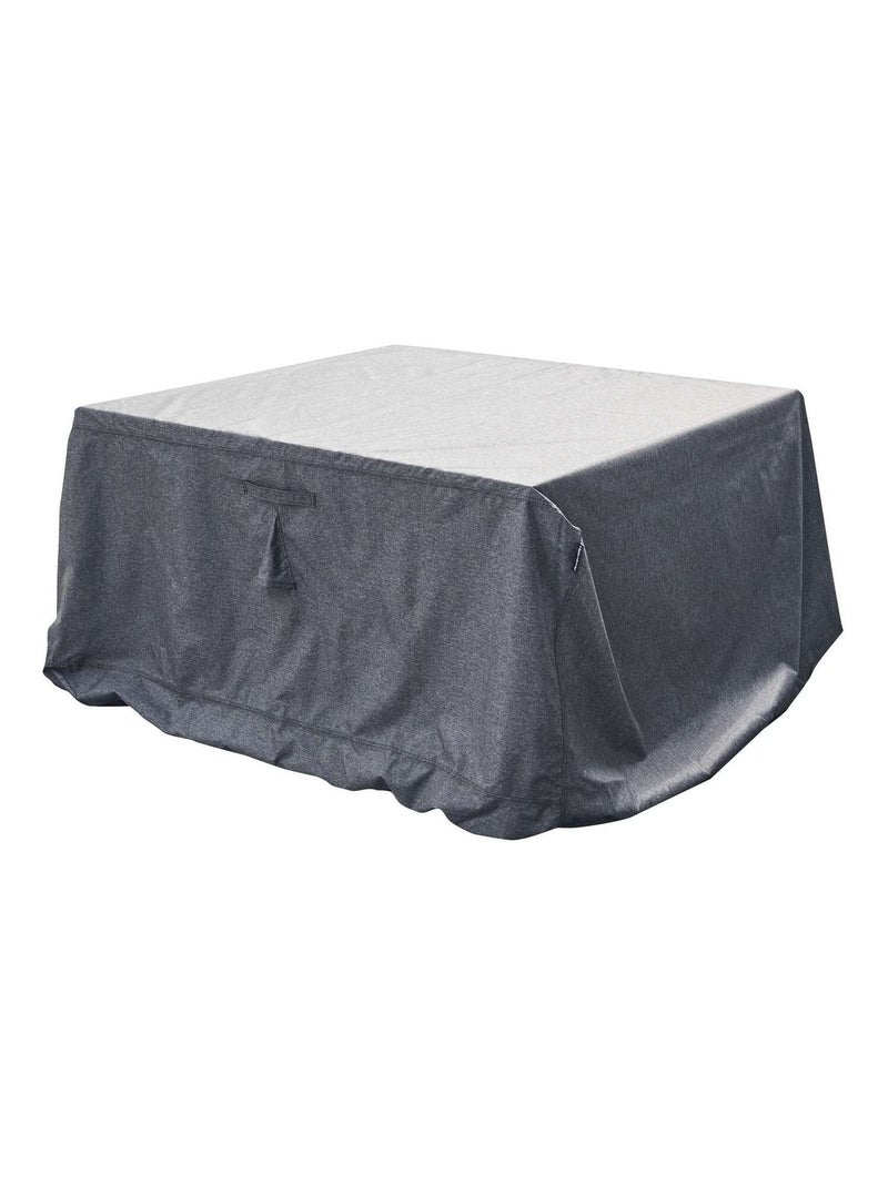 Housse de table rectangulaire M Gris foncé - Kiabi