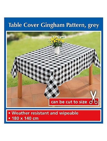 Housse de table Vichy