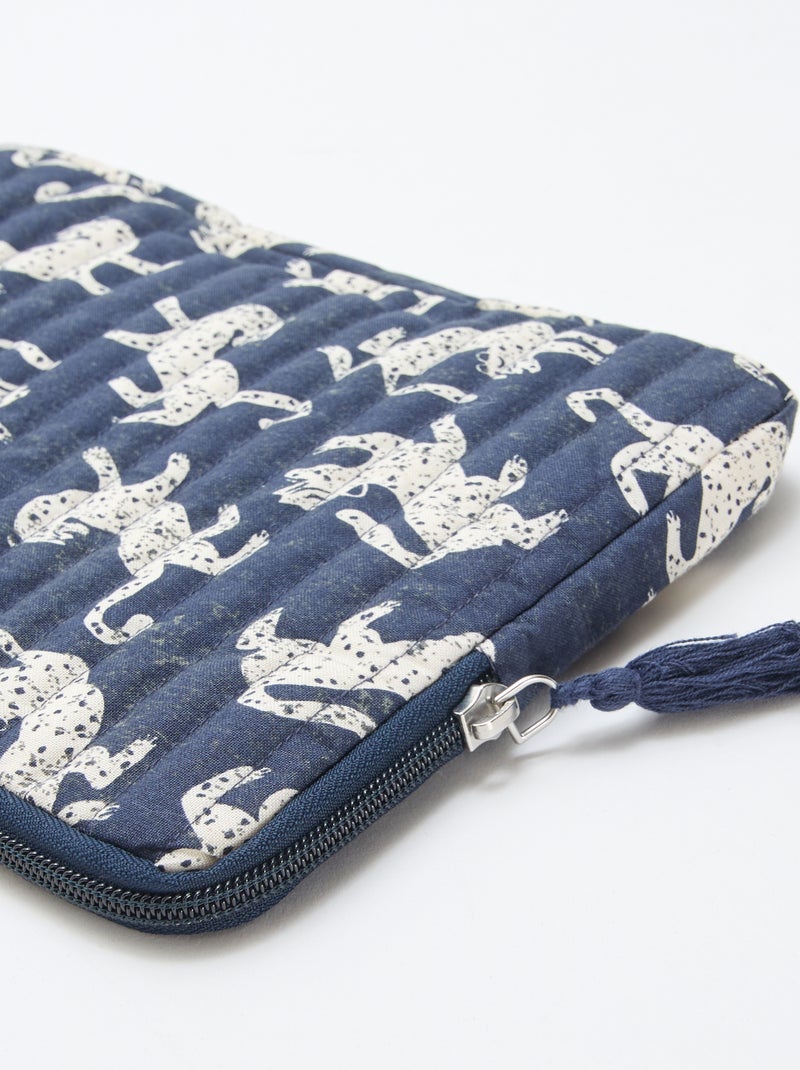 Housse de tablette - Kiabi Home Bleu - Kiabi