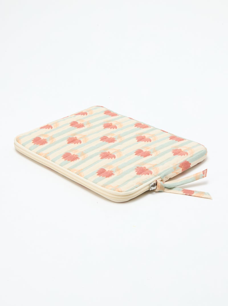 Housse de tablette 19 x 25 cm - Kiabi Home Bleu - Kiabi