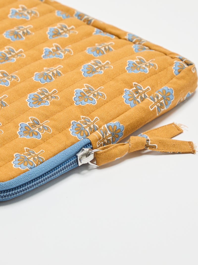 Housse de tablette 19x25 cm Jaune - Kiabi