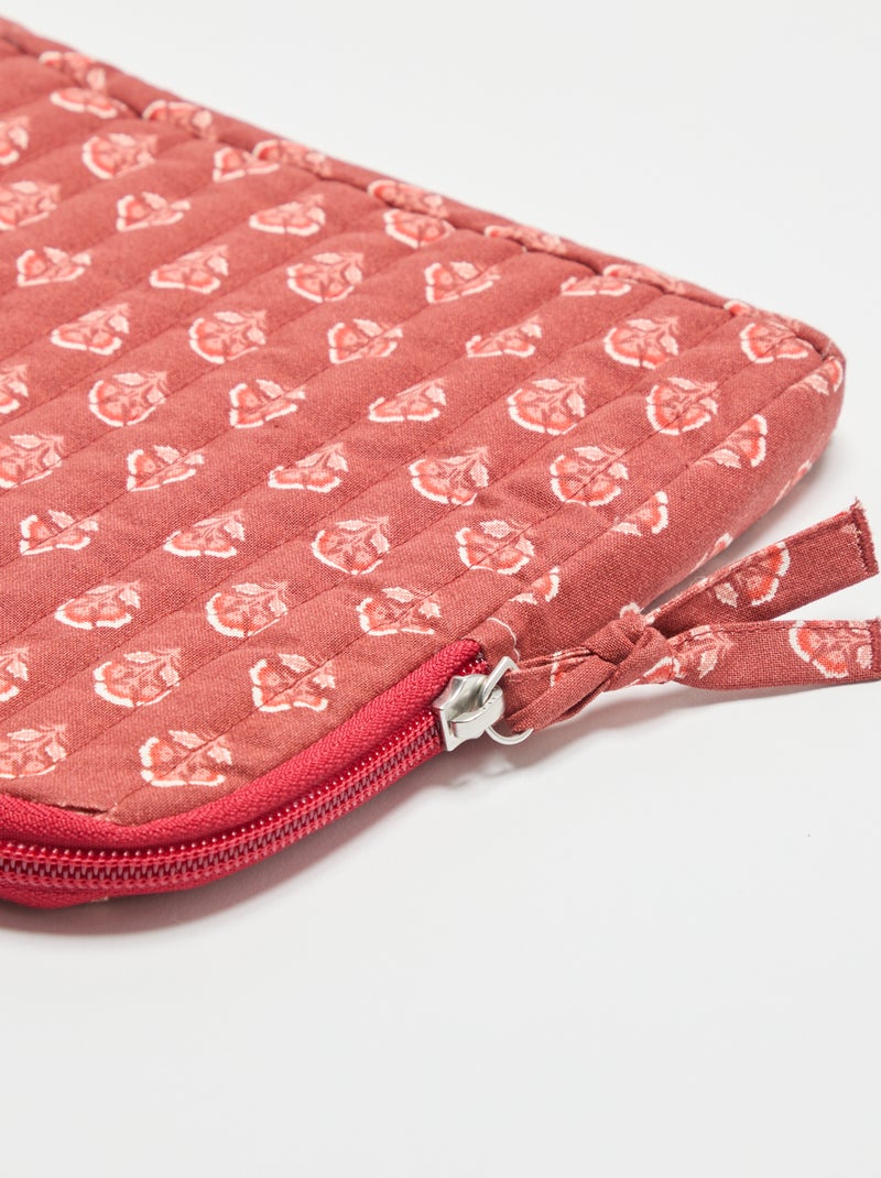 Housse de tablette 19x25 cm Rouge - Kiabi