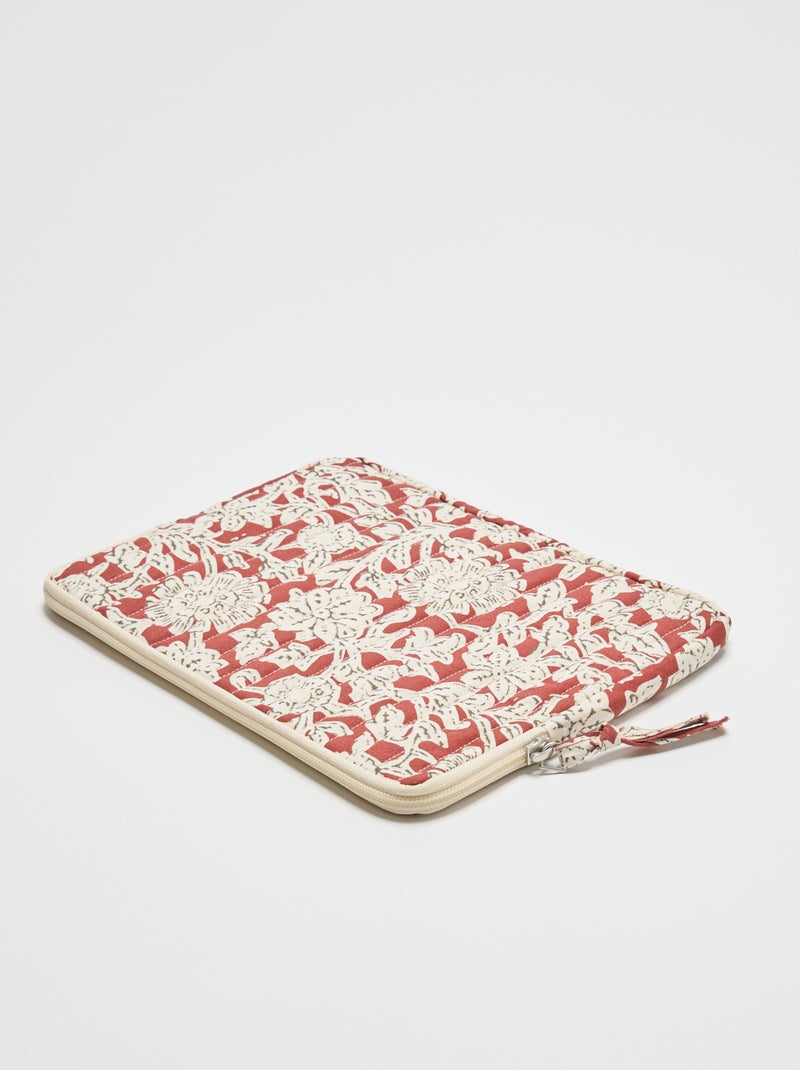 Housse de tablette 19x25 cm Rouge - Kiabi