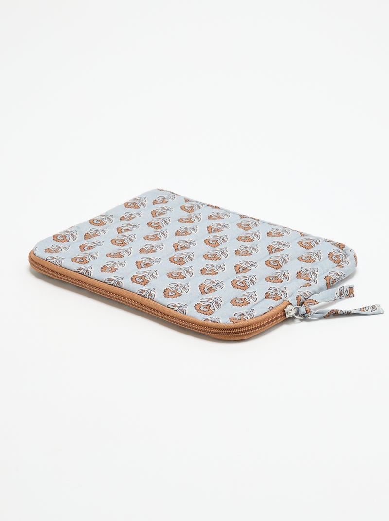 Housse de tablette Bleu - Kiabi