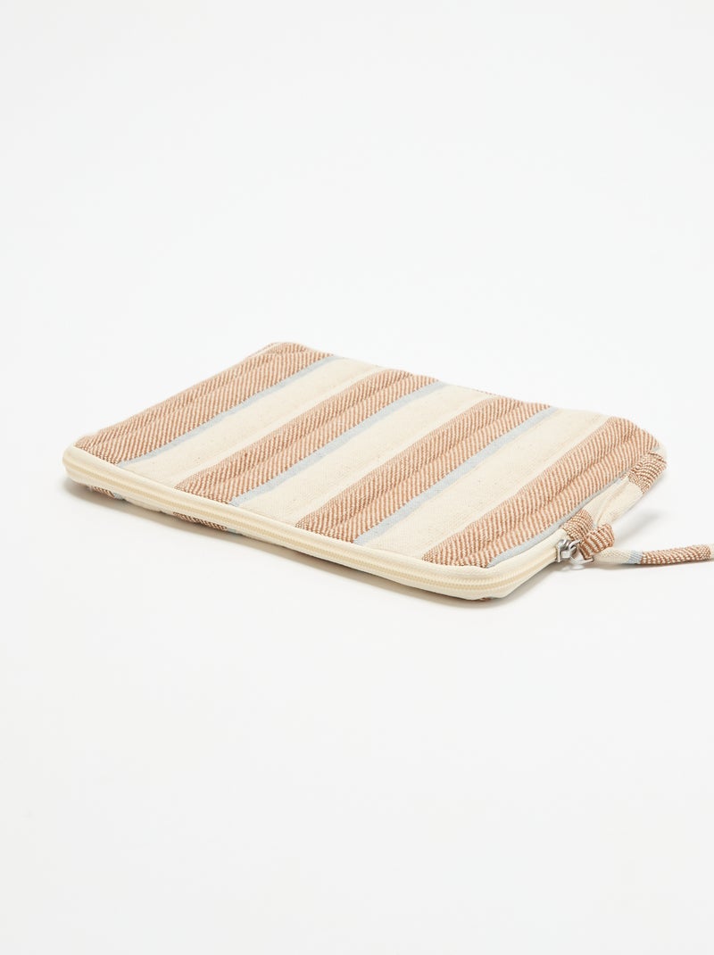 Housse de tablette Marron - Kiabi