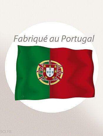 Housse d'édredon en lin lavé imprimé végétation éxotique doublé coton lavé uni PALAWAN