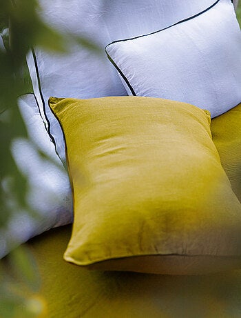 Housse d'édredon PRELUDE en lin et coton