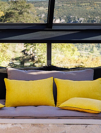 Housse d'édredon PRELUDE en lin et coton