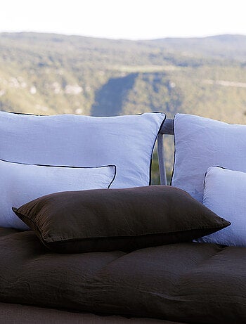 Housse d'édredon PRELUDE en lin et coton