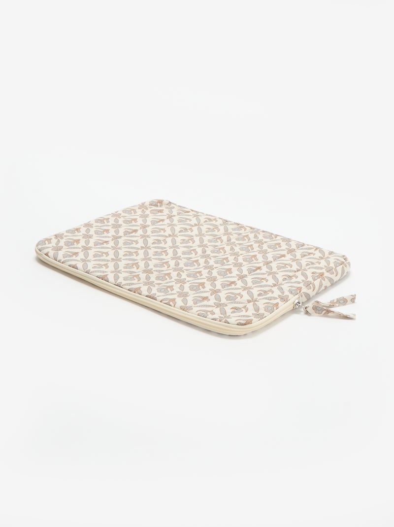 Housse d'ordinateur 15 pouces Blanc - Kiabi