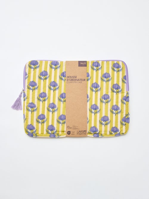 Housse d'ordinateur 36 x 25 cm - Kiabi Home - Kiabi Housse d'ordinateur 36 x 25 cm - Kiabi Home - Kiabi