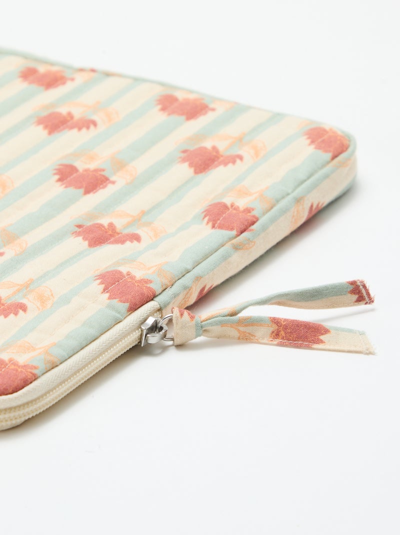 Housse d'ordinateur (36x25 cm) - Kiabi Home Bleu - Kiabi