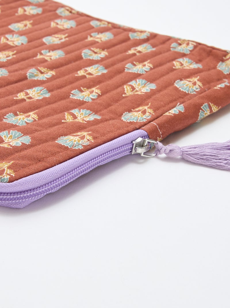 Housse d'ordinateur (36x25 cm) - Kiabi Home Orange - Kiabi