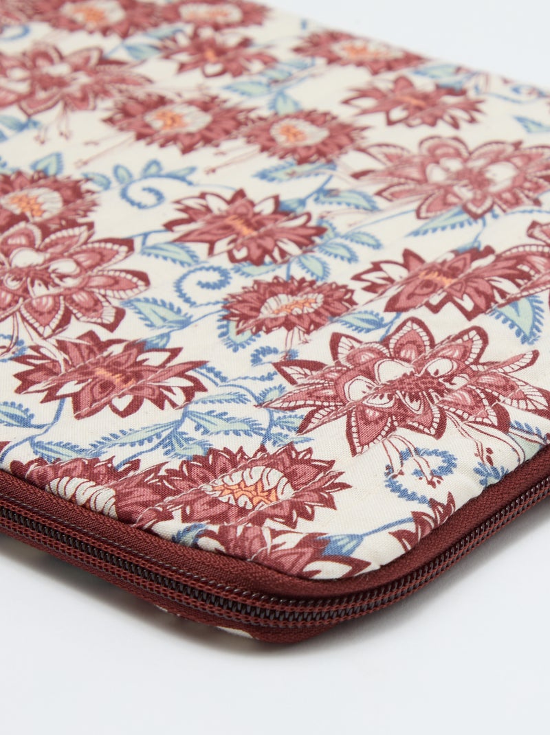 Housse d'ordinateur (36x25 cm) - Kiabi Home Orange - Kiabi