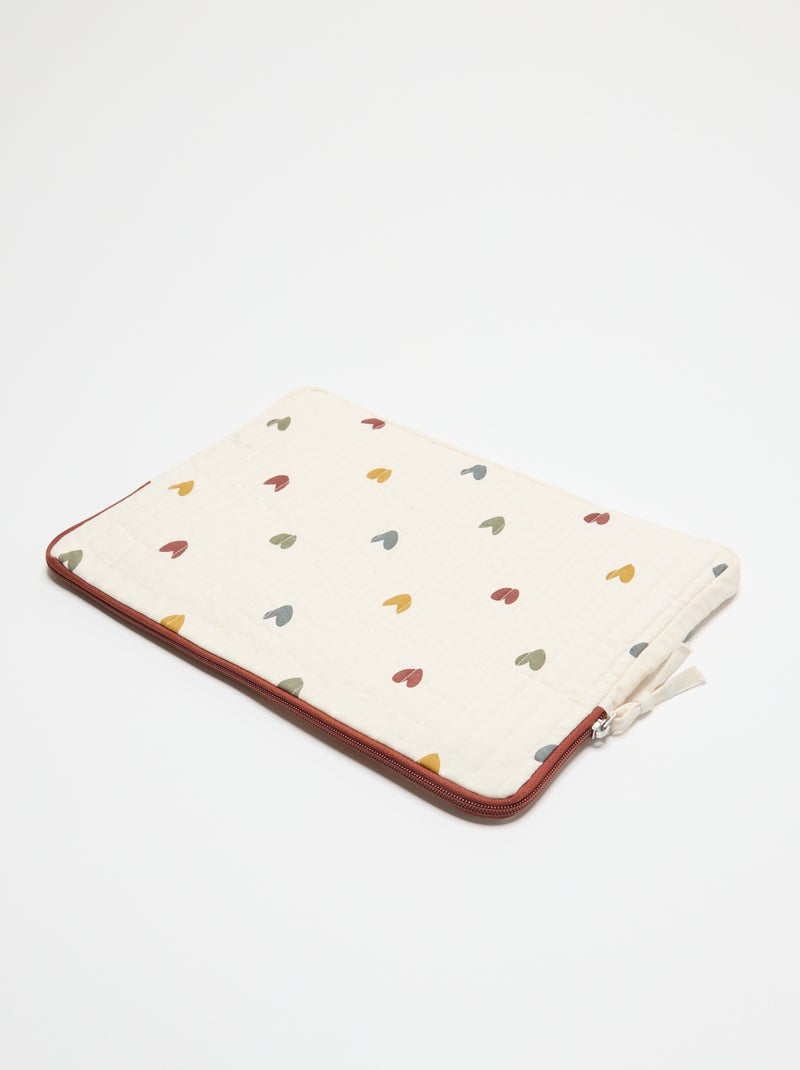 Housse d'ordinateur (36x25 cm) - Kiabi Home Rouge - Kiabi