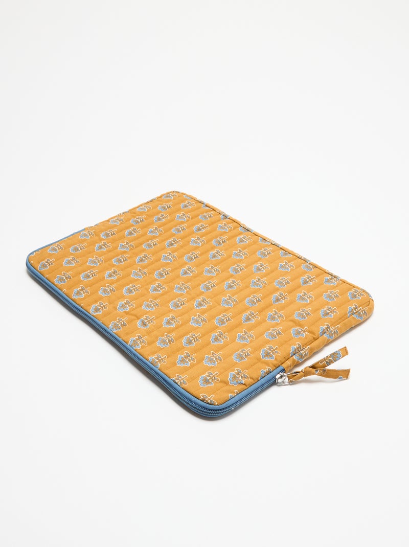Housse d'ordinateur 36x25 cm - Noël Jaune - Kiabi