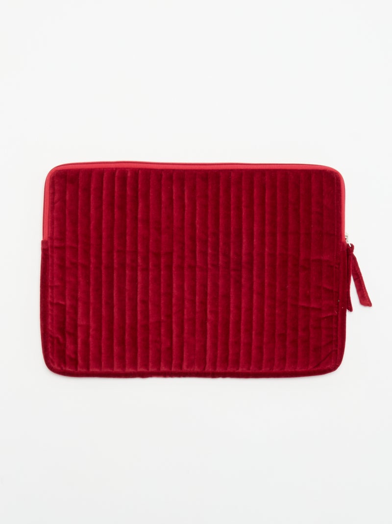 Housse d'ordinateur 36x25 cm Rouge - Kiabi