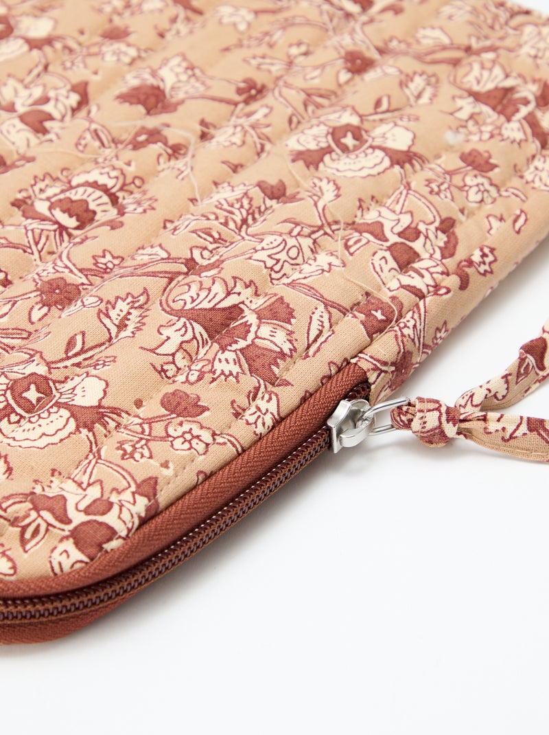 Housse d'ordinateur ou tablette 15 pouces - Kiabi Home Beige - Kiabi