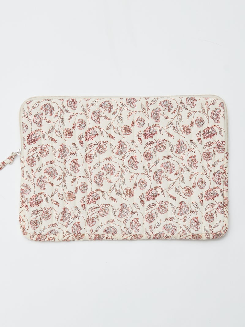 Housse d'ordinateur ou tablette 15 pouces - Kiabi Home BEIGE - Kiabi