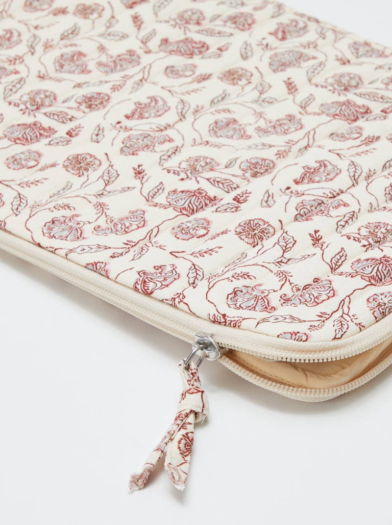 Housse d'ordinateur ou tablette 15 pouces - Kiabi Home BEIGE - Kiabi