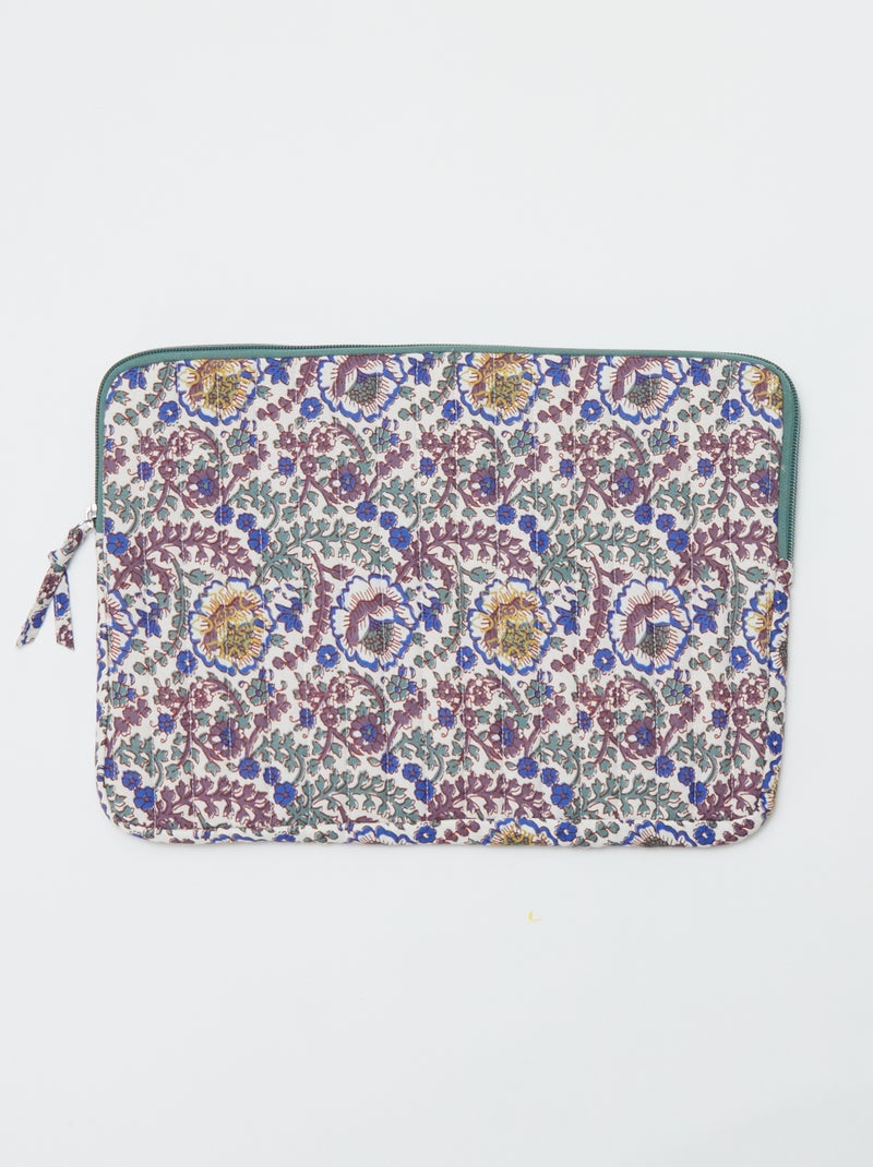 Housse d'ordinateur ou tablette 15 pouces - Kiabi Home Blanc - Kiabi
