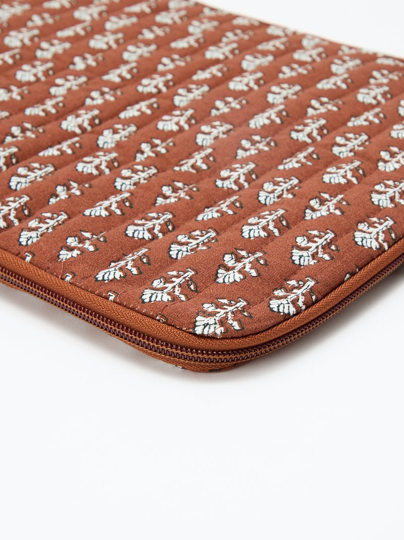 Housse d'ordinateur ou tablette 15 pouces - Kiabi Home Marron - Kiabi