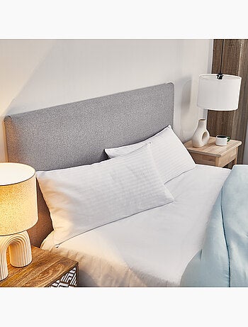 Housse d'oreiller 105x40cm| PIKOLIN HOME| 100% Coton| Respirant
