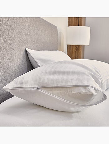 Housse d'oreiller 105x40cm| PIKOLIN HOME| 100% Coton| Respirant