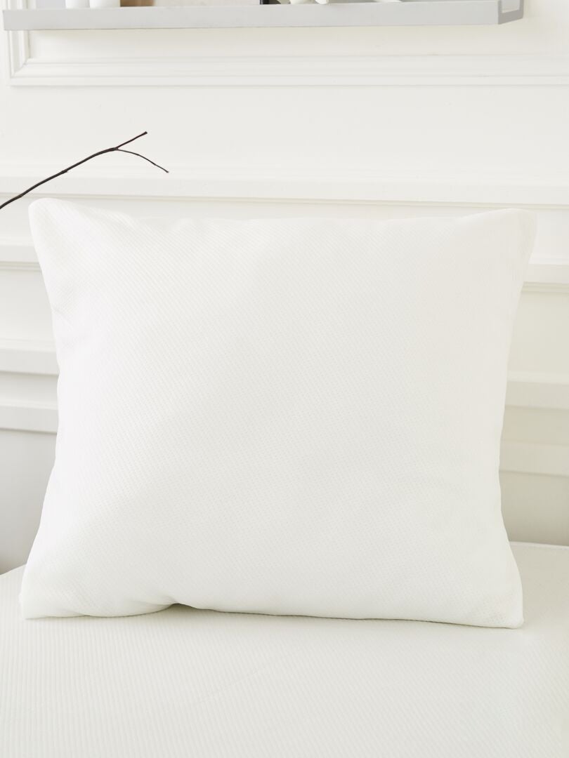 Protège oreiller anti-acariens - blanc - Kiabi - 7.00€