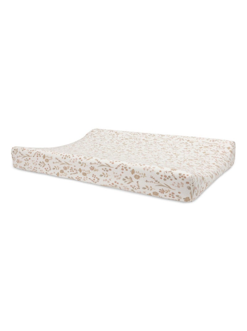 Housse matelas à langer Bloomy Beige - Kiabi