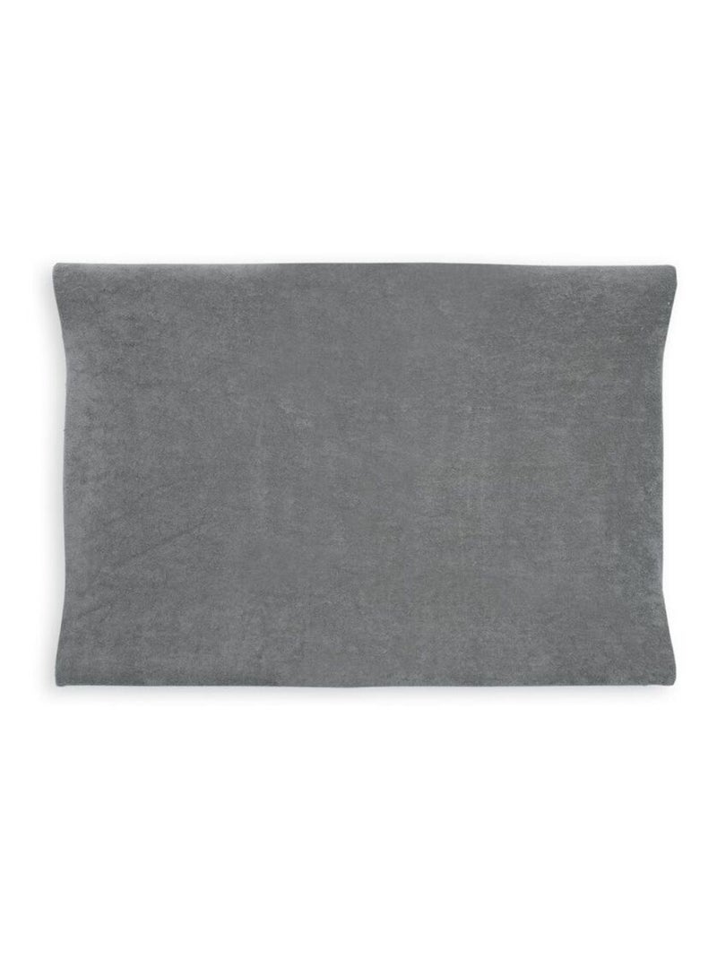 Housse matelas à langer Eponge - Storm Grey en coton Gris - Kiabi