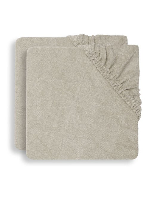 Housse matelas à langer éponge (2 pcs) en coton Jollein - Kiabi Housse matelas à langer éponge (2 pcs) en coton Jollein - Kiabi