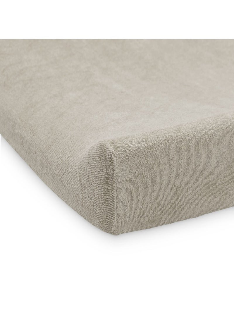 Housse matelas à langer éponge (2 pcs) en coton Jollein Beige - Kiabi
