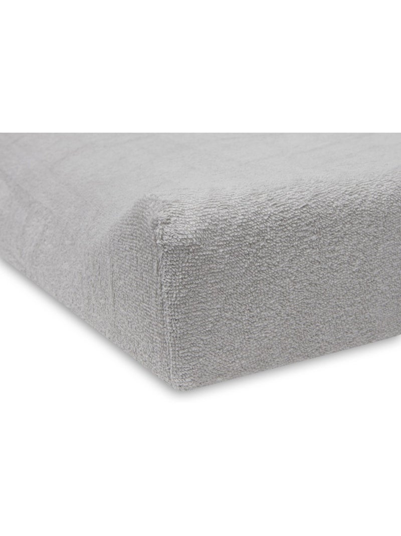 Housse matelas à langer éponge (2 pcs) en coton Jollein Gris - Kiabi