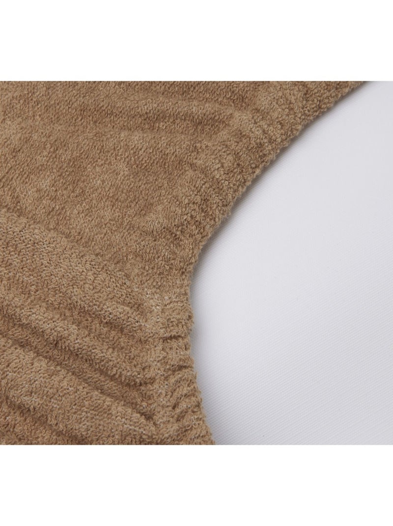 Housse matelas à langer éponge (2 pcs) en coton Jollein Marron - Kiabi
