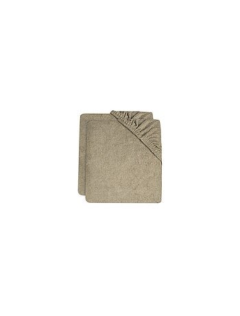 Housse matelas à langer éponge (2 pcs) en coton Jollein
