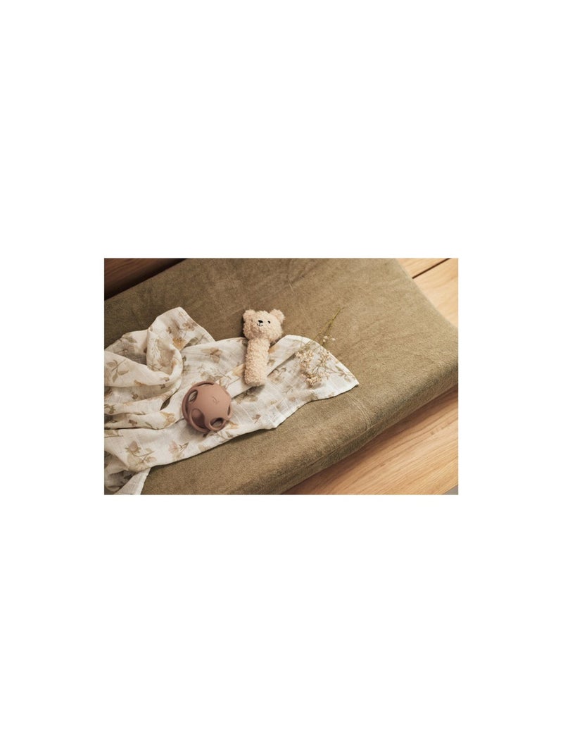 Housse matelas à langer éponge (2 pcs) en coton Jollein Vert - Kiabi