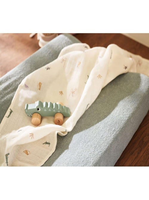 Housse matelas à langer éponge (2 pcs) en coton - Kiabi