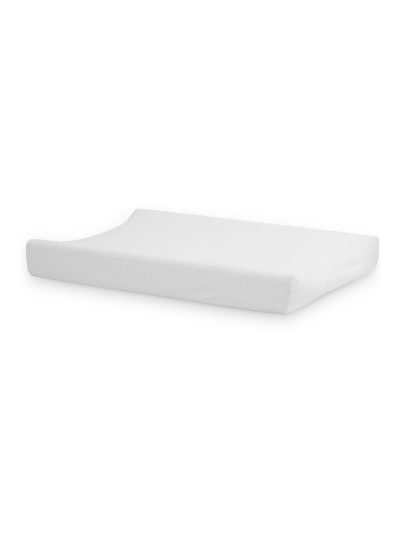 Housse matelas à langer éponge en coton Blanc - Kiabi