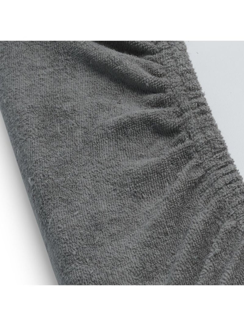 Housse matelas à langer éponge en coton doux Jollein Gris - Kiabi